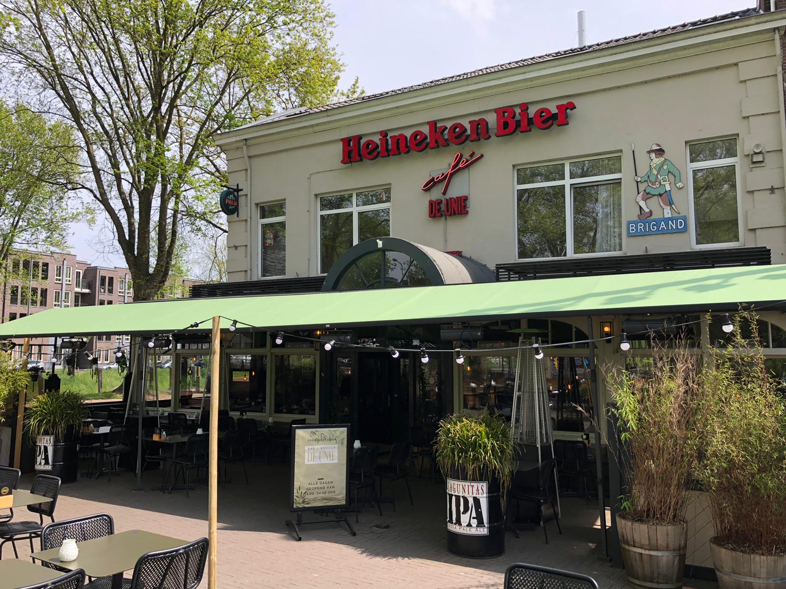 TenCate Outdoor Fabrics zonweringdoek cafe de unie